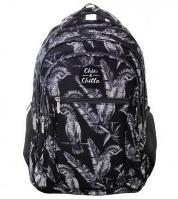 Opakowanie Plecak trzykomorowy czarny Ptaki