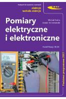 Pomiary elektryczne i elektroniczne. Autor: Cedro Michał, Wilczkowski Daniel. SmakLiter.pl Okładka książki Pomiary elektryczne i elektroniczne
