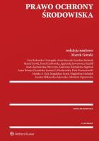 Prawo ochrony środowiska. Autor: Górski Marek. SmakLiter.pl Okładka książki Prawo ochrony środowiska