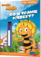 Okładka książki Pszczółka Maja. Pisz i Ścieraj . Co w trawie piszczy
