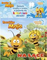 Okładka książki Pszczółka Maja. Wesoła Kąpiel. Na łące 18+