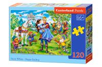 Puzzle 120 el. Snow White - Happy Ending. Wydawca: CASTOR. SmakLiter.pl Opakowanie Puzzle 120 el. Snow White - Happy Ending