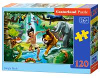 Puzzle 120 Jungle Book CASTOR. Wydawca: Castorland. SmakLiter.pl Opakowanie Puzzle 120 Jungle Book CASTOR