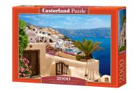 Puzzle 2000 Santorini CASTOR. Wydawca: Castorland. SmakLiter.pl Opakowanie Puzzle 2000 Santorini CASTOR