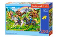 Puzzle 260 Princess Horse Ride CASTOR. Wydawca: Castorland. SmakLiter.pl Opakowanie Puzzle 260 Princess Horse Ride CASTOR