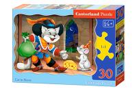Puzzle 30 Can in Boots CASTOR. Wydawca: Castorland. SmakLiter.pl Opakowanie Puzzle 30 Can in Boots CASTOR
