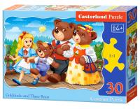 Puzzle 30 Goldilocks and Three Bears CASTOR. Wydawca: Castorland. SmakLiter.pl Opakowanie Puzzle 30 Goldilocks and Three Bears CASTOR
