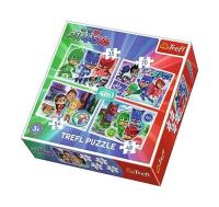 Opakowanie Puzzle 4w1 Drużyna pidżamersów