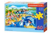Puzzle 60 Dolphinarium CASTOR. Wydawca: Castorland. SmakLiter.pl Opakowanie Puzzle 60 Dolphinarium CASTOR