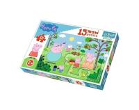 Opakowanie Puzzle Maxi Peppa w ogrodzie 15