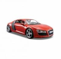 Opakowanie Samochód Audi R8 czarny mat skala 1:24