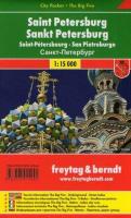 Sankt Petersburg 1:15 000. Wydawca: Freytag&berndt. SmakLiter.pl Opakowanie Sankt Petersburg 1:15 000