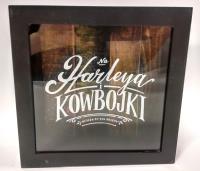 Okładka książki Skarbonka Home na harleya i kowbojki