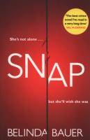 Snap. Autor: Bauer Belinda. SmakLiter.pl Okładka książki Snap
