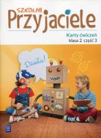 Okładka książki Szkolni Przyjaciele 2 Karty ćwiczeń Część 3