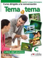 Okładka książki Tema a tema C Libro del alumno
