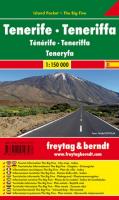 Teneryfa 1:150 000. Wydawca: Freytag&berndt. SmakLiter.pl Opakowanie Teneryfa 1:150 000