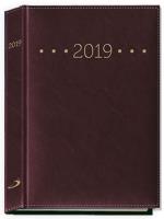 Opakowanie Terminarz 2019 A5 Madrid - bordowy