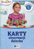 Trampolina Karty obserwacji dziecka Pięciolatek. Autor: Danuta Chrzanowska, Sękowska-Kozłowska Katarzyna. SmakLiter.pl Okładka książki Trampolina Karty obserwacji dziecka Pięciolatek