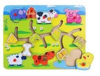 Opakowanie Układanka drewniana labirynt