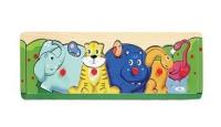 Opakowanie Układanka drewniana zwierzęta