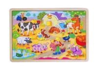 Opakowanie Układanka puzzle wieś