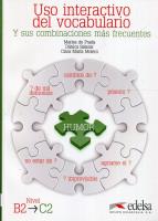 Uso interactivo del vocabulario poziom B2-C2. Autor: de Prada  Marisa, Salazar Danica, Molero Clara Maria. SmakLiter.pl Okładka książki Uso interactivo del vocabulario poziom B2-C2