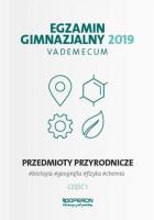 Okładka książki Vademecum 2019 GIM Przedmioty przyrod. cz.1 OPERON