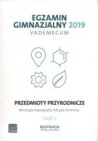 Okładka książki Vademecum 2019 GIM Przedmioty przyrod. cz.2 OPERON