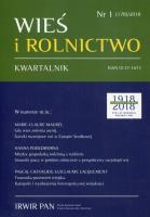 Opakowanie Wieś i rolnictwo 2018/1