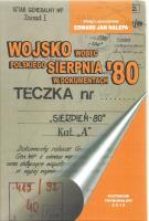 Wojsko wobec polskiego Sierpnia '80 w dokumentach. Autor: Nalepa Edward Jan. SmakLiter.pl Okładka książki Wojsko wobec polskiego Sierpnia '80 w dokumentach