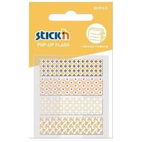 Opakowanie Zakładki indeksujące żółte 4 wzory