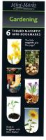 Opakowanie Zakładki magnetyczne Gardening (6 sztuk)
