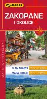 Okładka książki Zakopane i okolice Plan miasta 1:15 000
