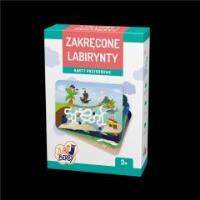 Zakręcone labirynty. Wydawca: Trefl. SmakLiter.pl Opakowanie Zakręcone labirynty