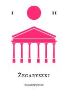 Okładka książki Żegaryszki