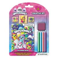 Zestaw kreatywny z pieczątkami Hatchimals. Wydawca: Starpak. SmakLiter.pl Opakowanie Zestaw kreatywny z pieczątkami Hatchimals