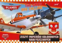 Opakowanie Zeszyt papierów kolorowych nabłyszczanych A5 Planes 10 kartek