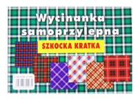 Opakowanie Zeszyty papierów kolorowych Cormoran szkocka kratka