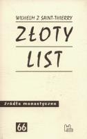Okładka książki Złoty list