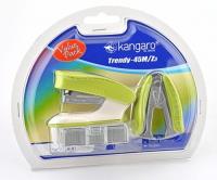 Opakowanie Zszywacz Trendy-45M/Z3 + zszywki i rpzszywacz zielony