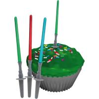 12 MIECZY ŚWIETLNYCH NA MUFFINY STAR WARS. Wydawca: Dekoback. SmakLiter.pl Opakowanie 12 MIECZY ŚWIETLNYCH NA MUFFINY STAR WARS