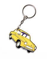 Opakowanie BRELOK GUMOWY AUTA PRL SYRENKA ŻÓŁTA
