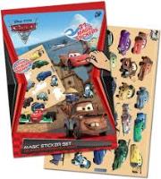 Opakowanie CARS 2 NAKLEJKI