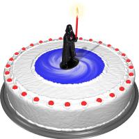 DARTH VADER ŚWIECZKA TORTOWA 3D. Wydawca: Dekoback. SmakLiter.pl Opakowanie DARTH VADER ŚWIECZKA TORTOWA 3D