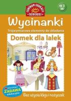 DOMEK DLA LALEK WYCINANKI. Autor: Opracowanie zbiorowe. SmakLiter.pl Okładka książki DOMEK DLA LALEK WYCINANKI