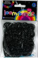 Opakowanie GUMKI LOOM BANDS 300 SZT CZARNE 