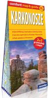 Okładka książki Karkonosze laminowany map&guide XL 2w1: przewodnik i mapa