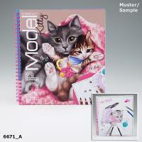 KOLOROWANKA KITTY Z NAKLEJKAMI 6671A. Wydawca: PLUS-Z. SmakLiter.pl Opakowanie KOLOROWANKA KITTY Z NAKLEJKAMI 6671A