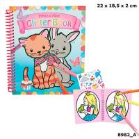 KOLOROWANKA Z BROKATEM STYLE PRINCESS 8982A. Wydawca: PLUS-Z. SmakLiter.pl Opakowanie KOLOROWANKA Z BROKATEM STYLE PRINCESS 8982A